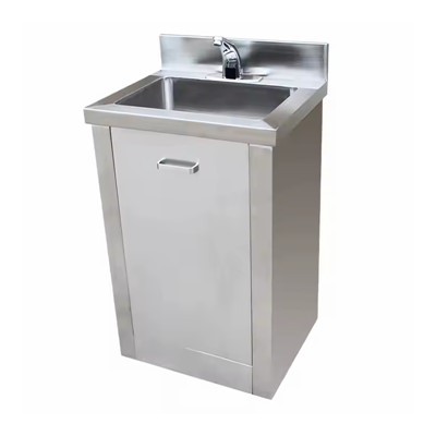 Rostfritt stål enskål handfat