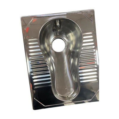 Rostfritt stål i hukpannor